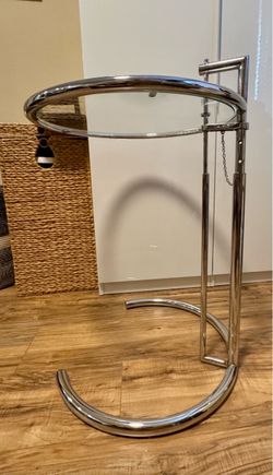 Eileen Gray reproduction side table.
