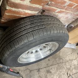4 Rims And Tires  5x5.5mm
