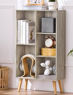 3 Tier Mid-Century Modern Bookcase