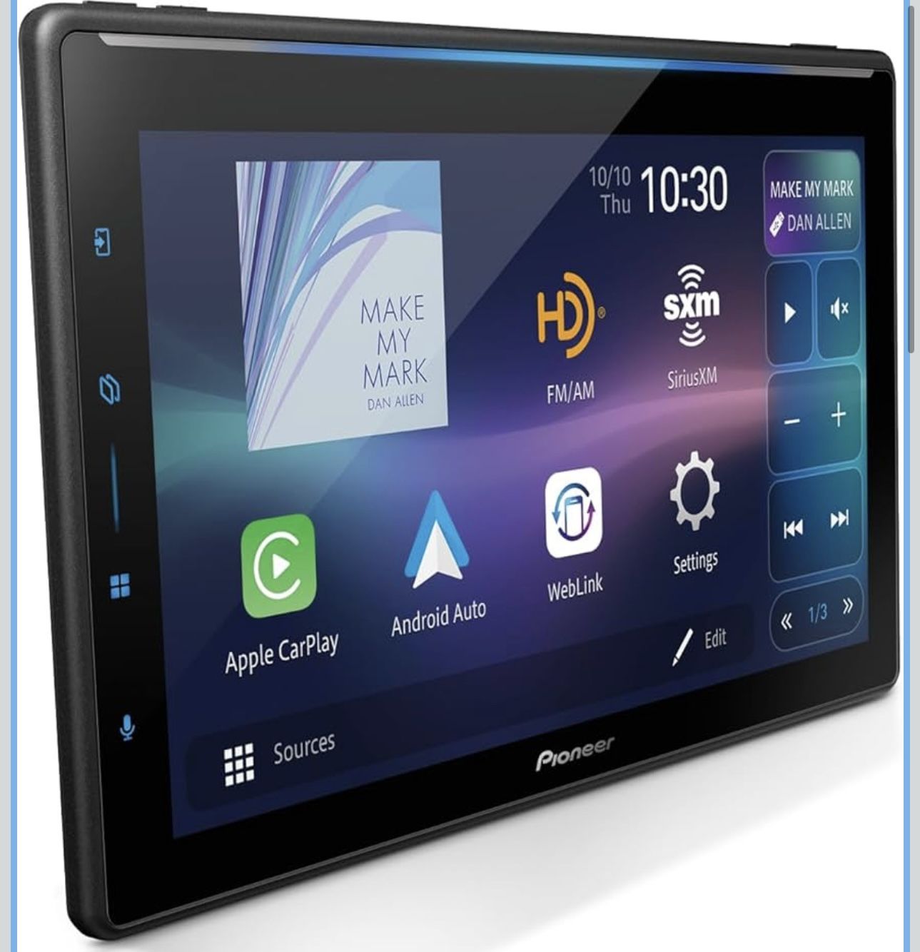PIONEER 10.1” Floating Screen DMH-WT6000NEX Brand New