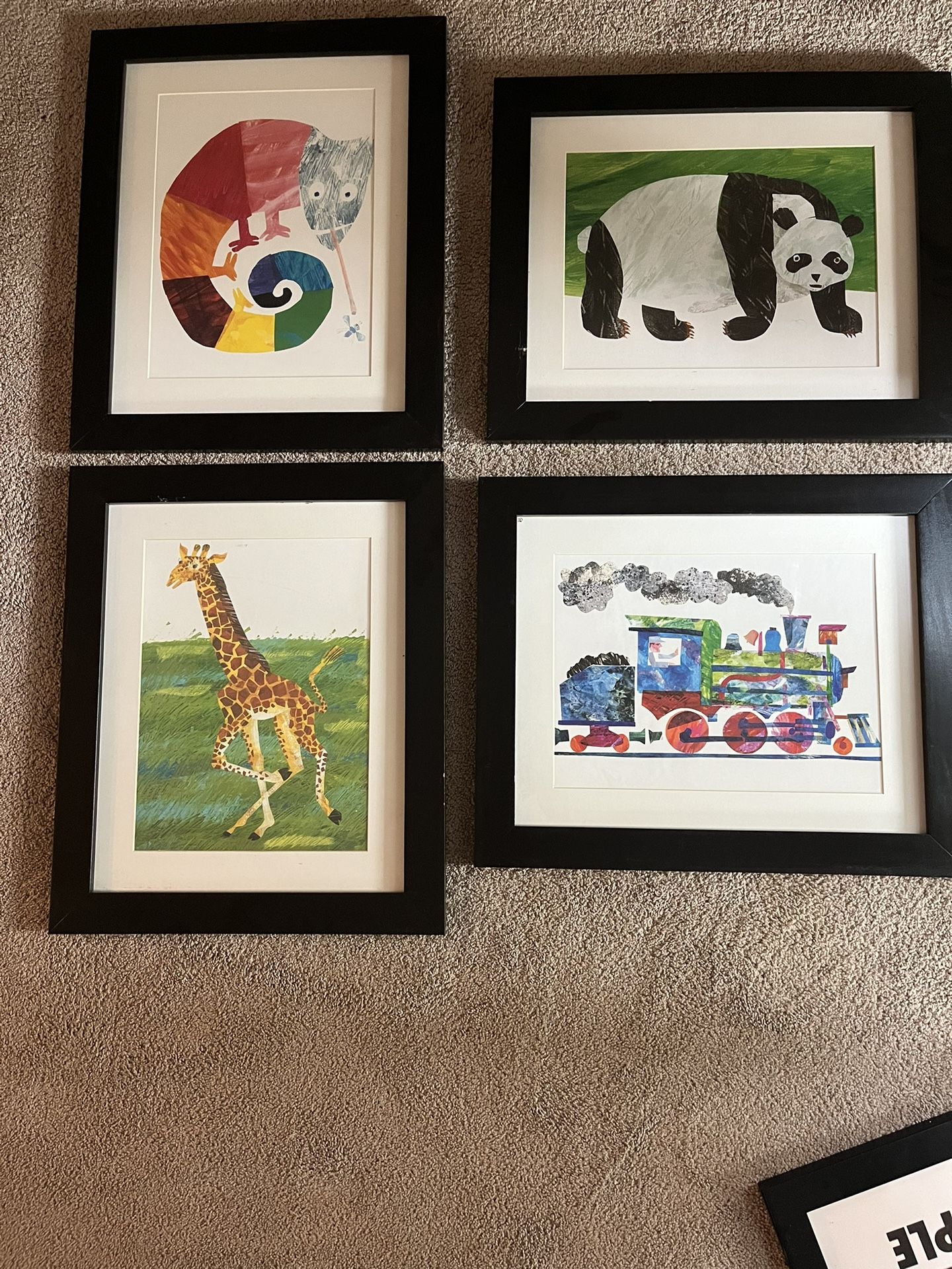 Kids framed prints - Eric carle