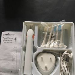 Simplisonic ultrasonic toothbrush