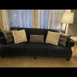 Custom coastal sofa