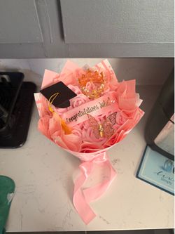 Mini eternal rose bouquet