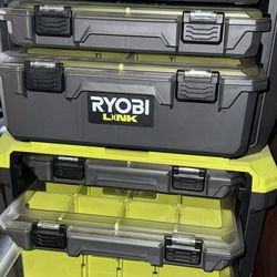 RYOBI LINK SlotBox Organizer Drawer Tool Box Kit