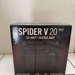 New Line 6 Spider V 20 MKII Guitar Amp 