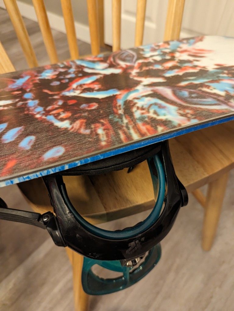 Lib Tech Snowboard 141 with K2 Bindings and Dakine Stomp Pads for Sale