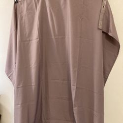 New Textured Purple Shower Curtain w/ Grommets, Side Suction & Weighted Bottom 