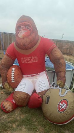 49ers Sasquatch blow up