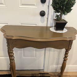 Console Table 30” Length / 33” Width  ( Very Good Condition)