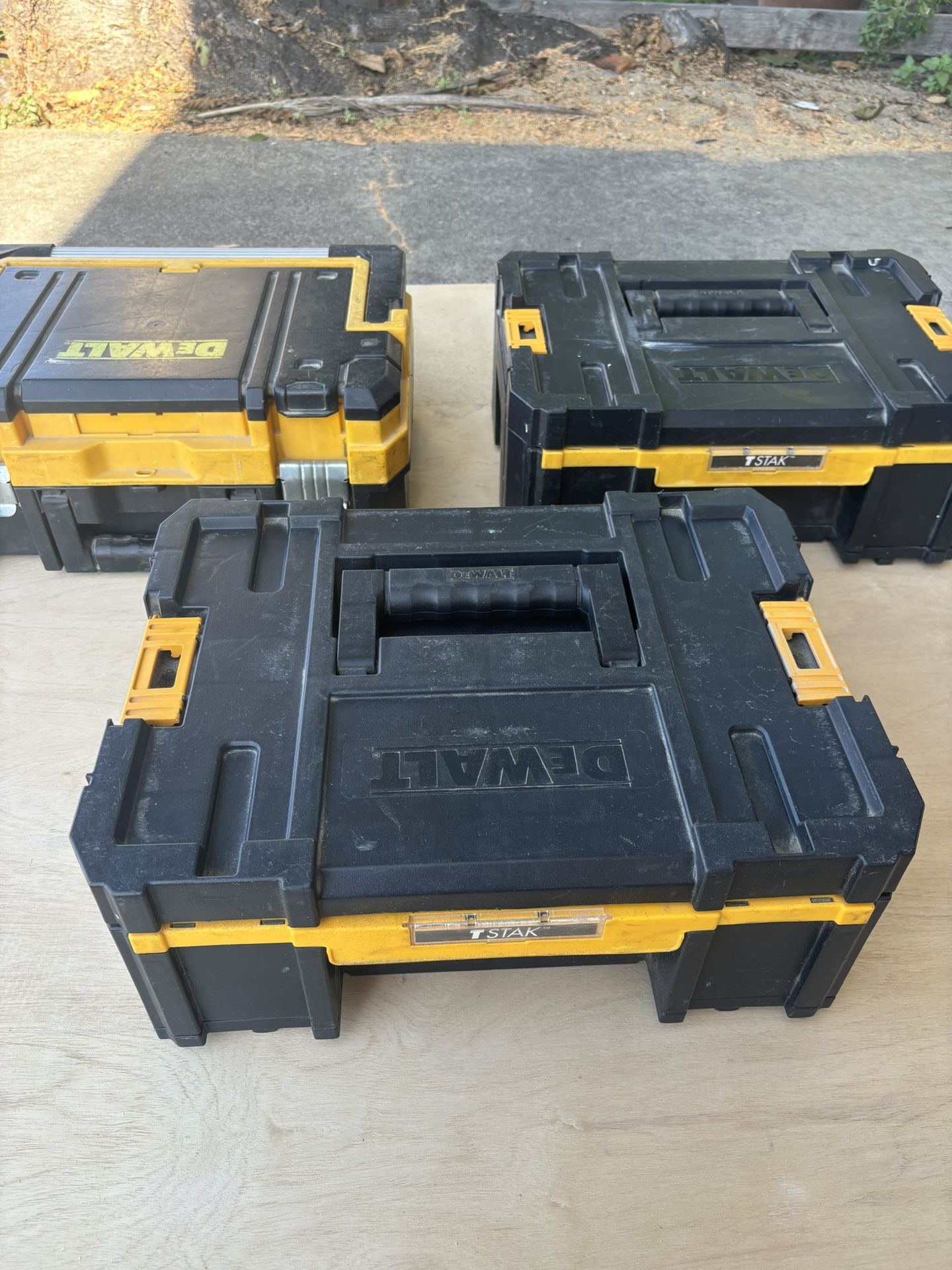 Dewalt TStack Boxes
