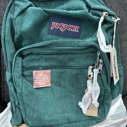 Jansport Backpack - Juniper Green Corduroy 