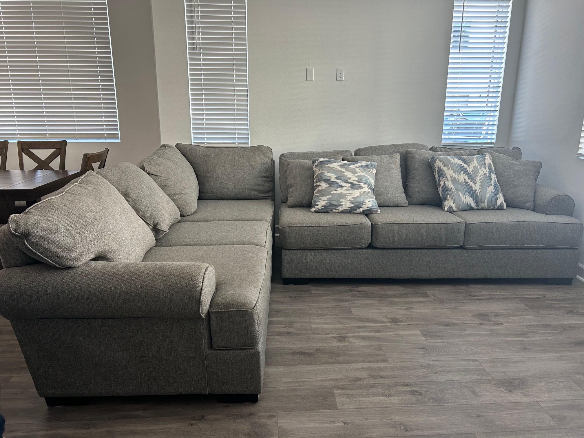 Sectional Sofa And Cushions