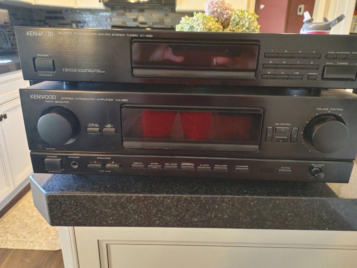 Kenwood Receiver And Tuner