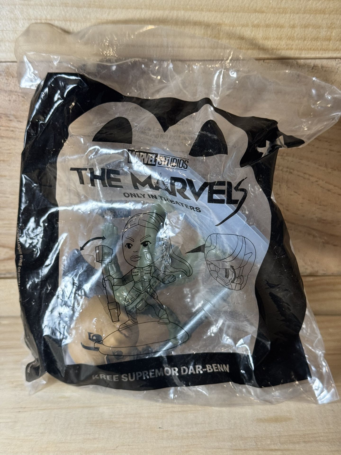 The Marvels KREE SUPREMOR DAR-BENN #8 McDonald's 2023 Kids Happy Meal Toy