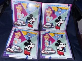 disney topps chrome 2026 mega boxes