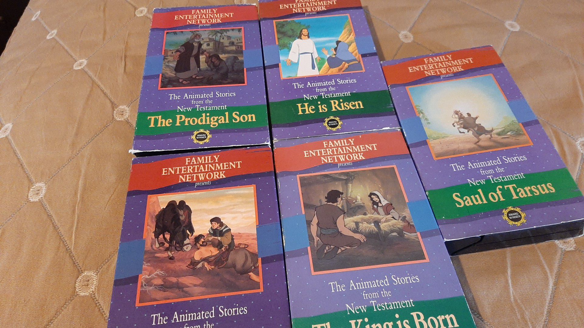 VHS Set Children's Bible Stories