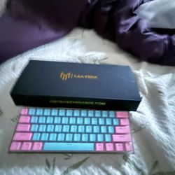 Matrix X Clix Cotton Candy 60% Keyboard 