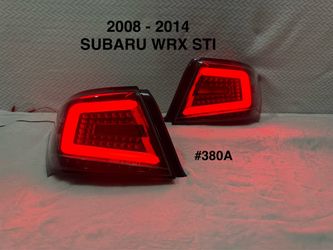 2008 TO 2014 Subaru WRX STI LED Tail Lights 4 DOOR ONLY!!!
