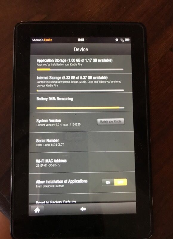 Kindle Fire 2011