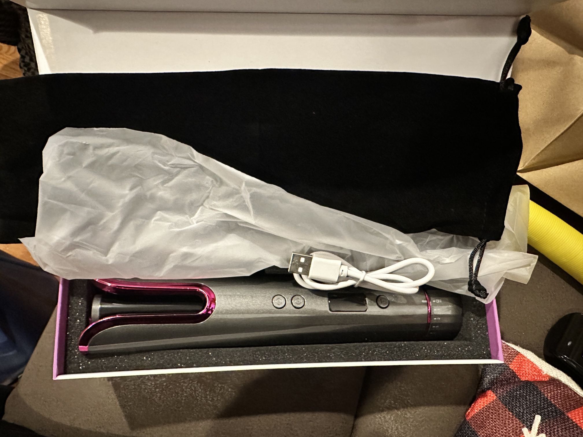 Cordless Hair Curler 