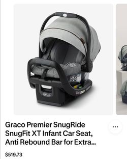 Graco Premier Snugride Snugfit XT Infant Car Seat