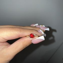 PANDORA DISNEY BEAUTY AND THE BEAST ENCHANTED ROSE RING