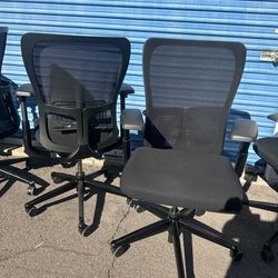 Haworth Zody office chairs fully loaded