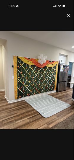 Indian back drop