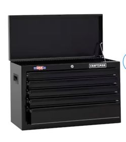 CRAFTSMAN 1000 Series 26.07-in W x 17.49-in H x 12.1-in D 5 -Drawer Steel Tool Chest ( Black )