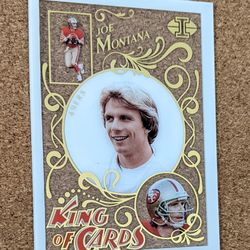 2021 Illusions Joe Montana King Of Cards