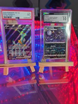 Iron Crown Ex 191/162 PSA 9 & Umbreon 0606/15 CGC 10