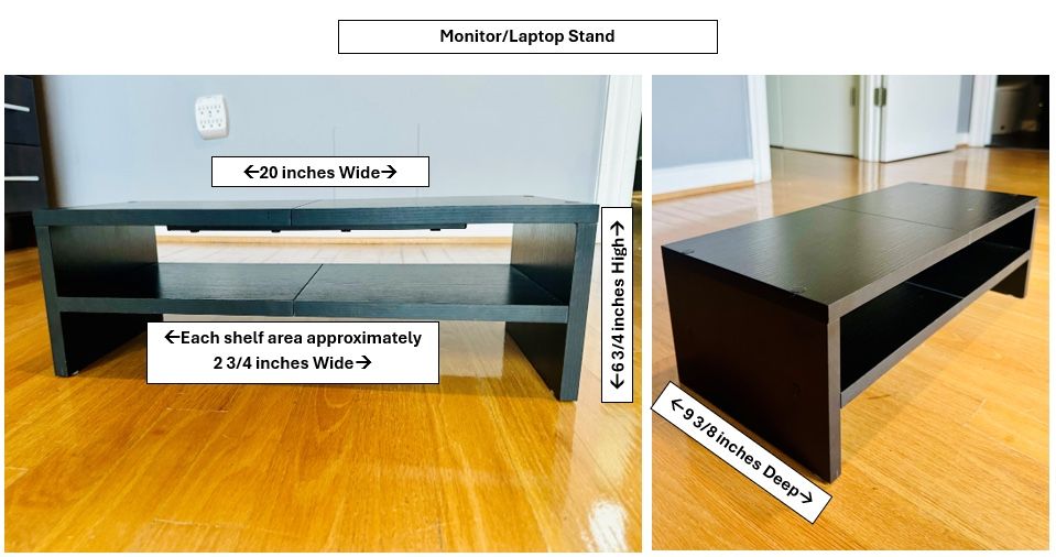 Monitor/laptop stand