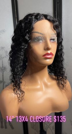 14” Deep Wave Human Hair