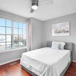 Full-sized Bed Set For Sale: Bed Frame & Mattress