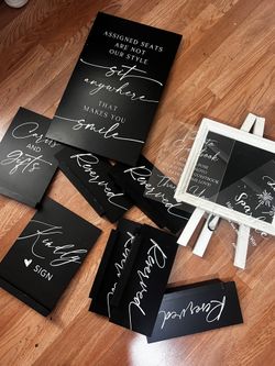 Wedding Signs