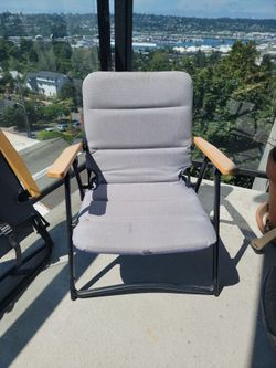 REI folding backpack chairs
