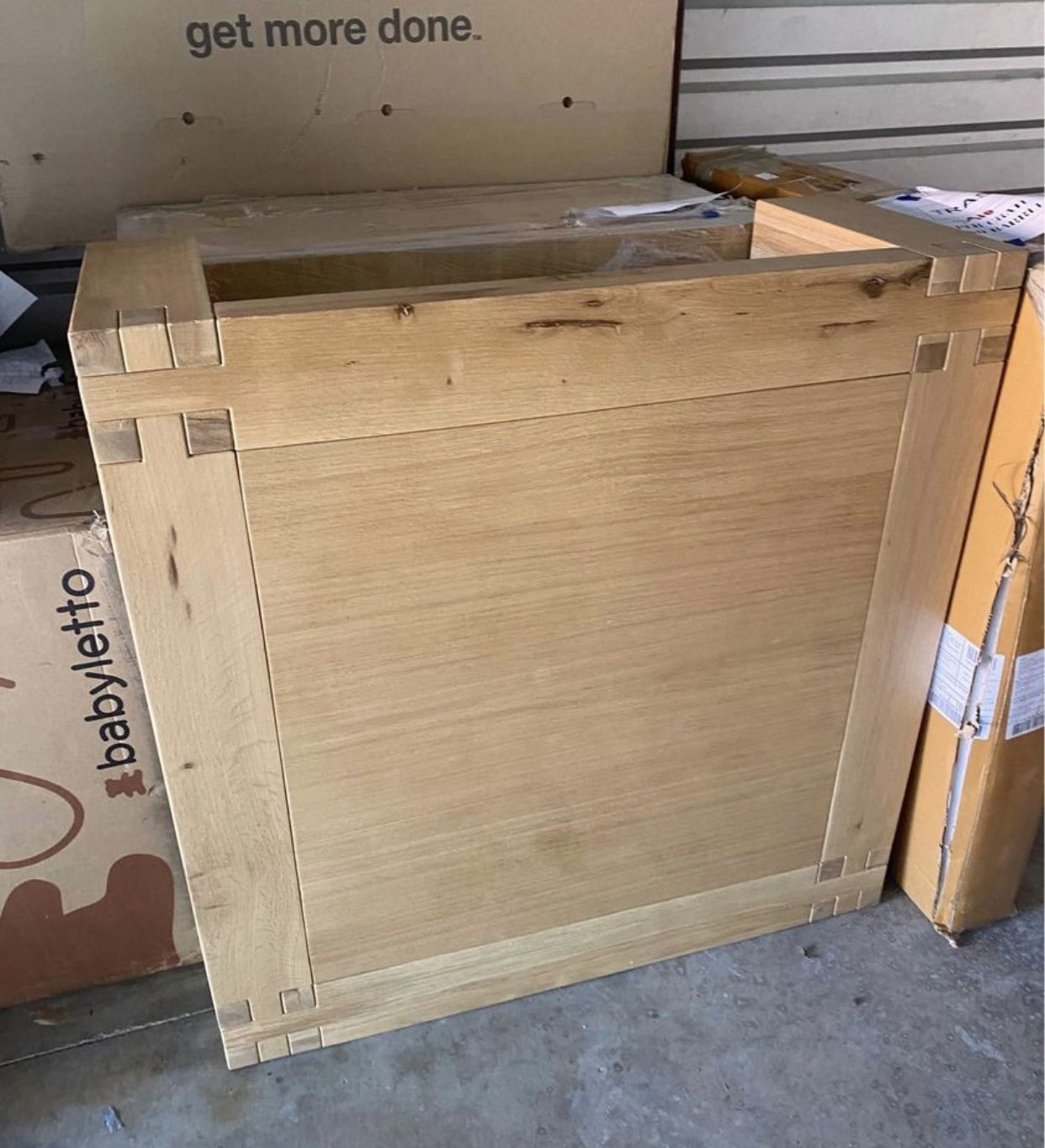Outlet Item | Shinola Utility Square Oak Coffee Table | Crate & Barrel