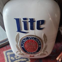 Miller Lite Wall Mount Pastic Display  14in X 19in