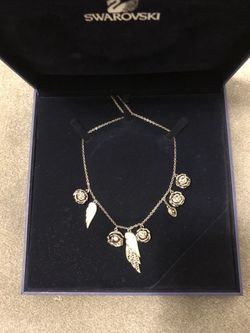 Swarovski charm necklace