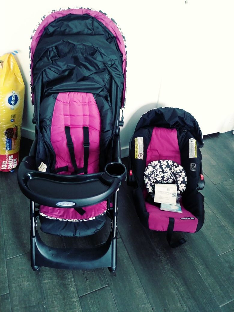 Stroller and car seat