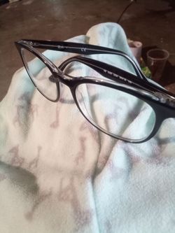 Ray ban rb5356 transparent black to clear.