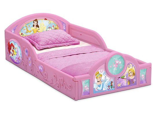 Toddler Princess Bed With Mattress 