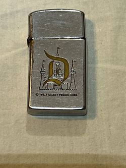 Disney Zippo Sleeping Beauty With The Gold D In Disneyland