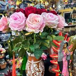 💥💐Talavera Flowers 💐 Vase 💐💥12031 Firestone Blvd Norwalk CA 90650 