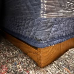 6 Foot Tall Maple Wood Bookshelf