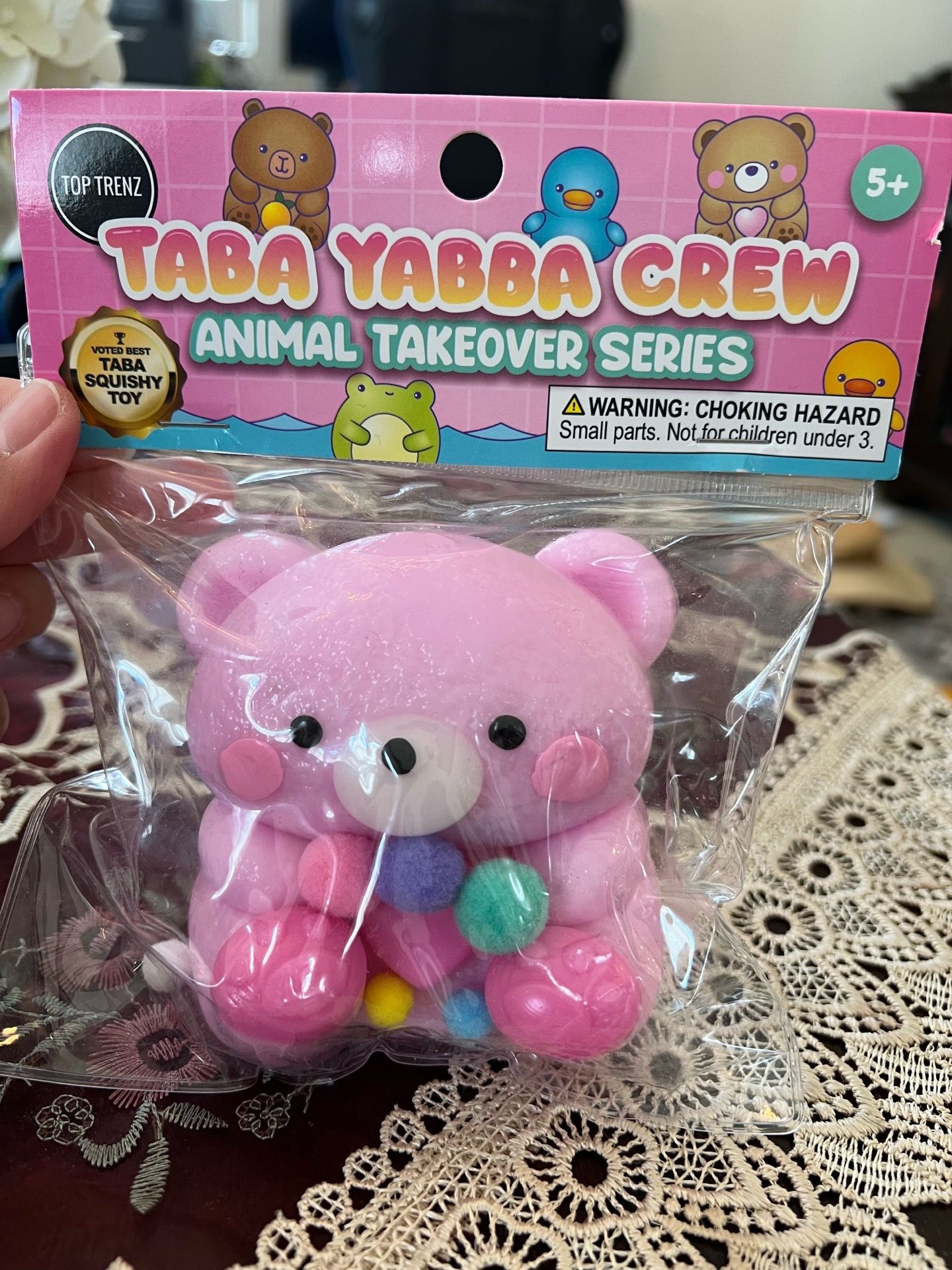 Tabba yabba crew squishy