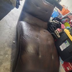Brown Leather Chair
