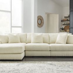 Sectional and Swivel Chair 