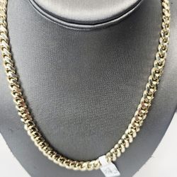 14k 26inch 8.2mm Solid Miami Cuban Chain (137.9 Grams CASH ONLY NO TRADES, PRICE IS FIRM)
